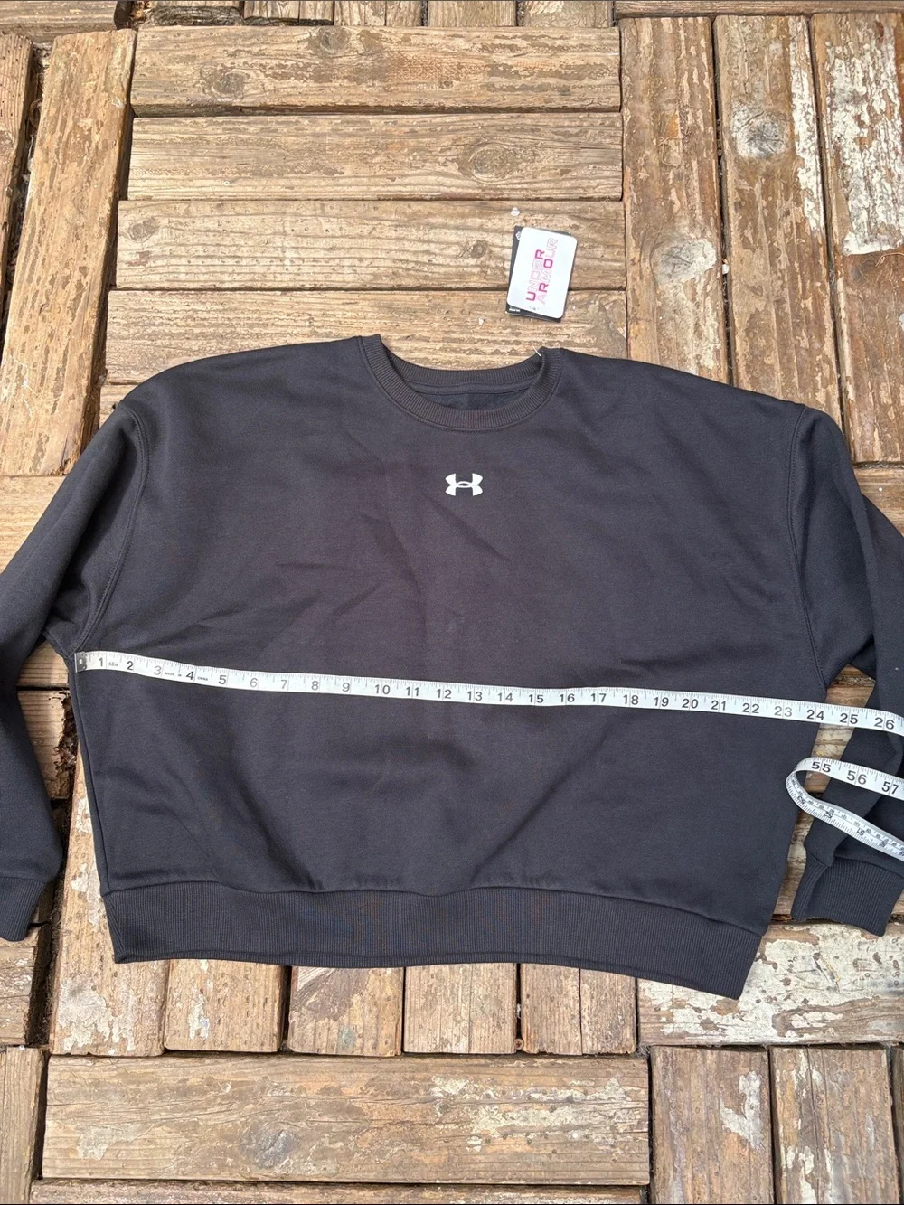 Under Armour Kids Black Sweatpants and Crewneck Set